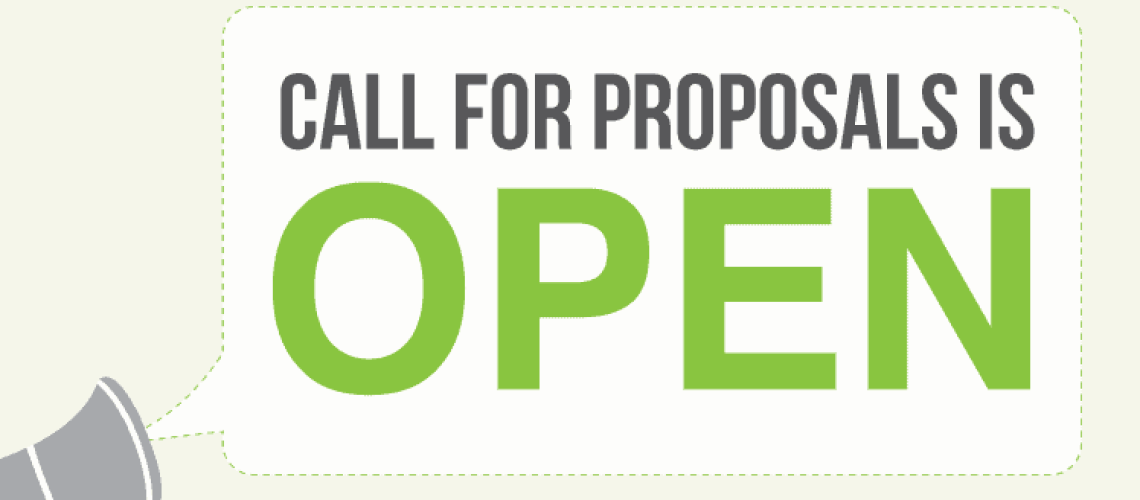 call for Proposals is open