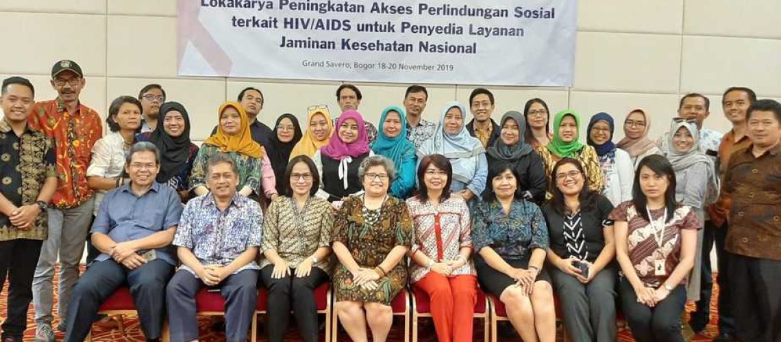 Lokakarya Peningkatan Akses Perlindungan Sosial pada Layanan Kesehatan Terkait HIV